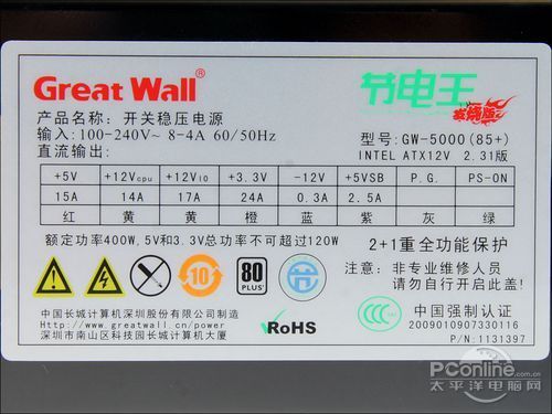 節(jié)能又省錢!長(zhǎng)城節(jié)電王系列電源購(gòu)機(jī)手冊(cè)